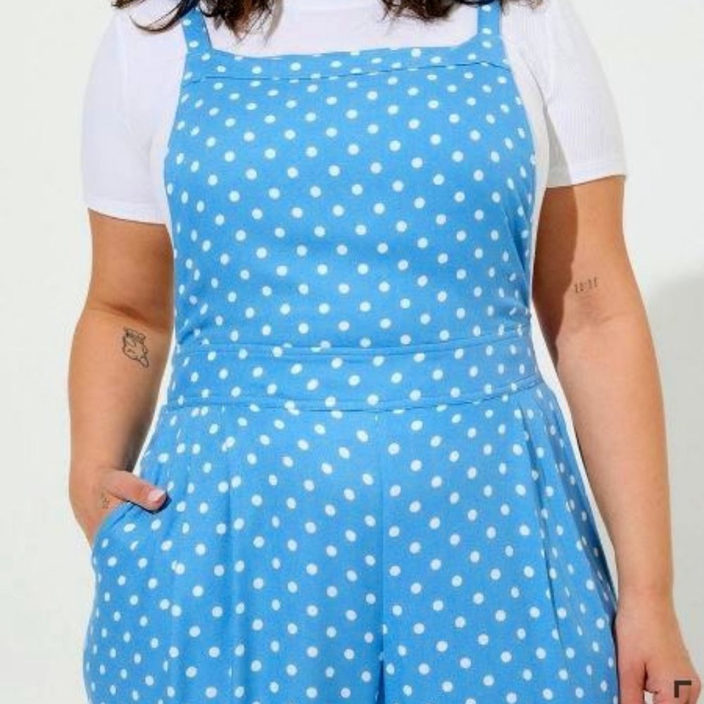 Torrid Wide Leg Stretch Crepe Jumper